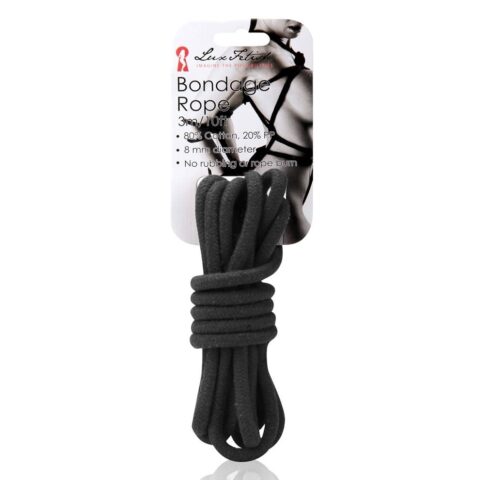חבל קשירה 3 מטר  Lux Fetish - Bondage Rope