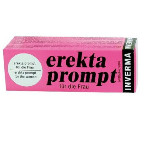 קרם אורגזמה מקורי אינוורמה לאישה Inverma - Erekta Prompt