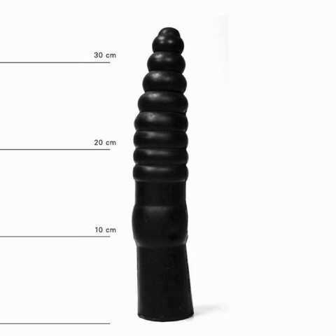 דילדו אנאלי ארוך שחור באורך של כ- 33 ס
