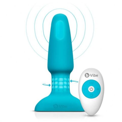 פלאג אנאלי רימינג שלט רחוק Bvibe Rimming Plug