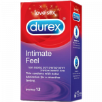 קונדום דורקס דק בתוספת חומר סיכה להגברת התחושה Durex -  Intimate Feel