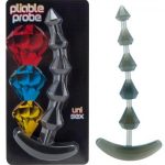 חרוזים אנאליים Seven Creations - Pliable Probe Diamonds בצבע שקוף