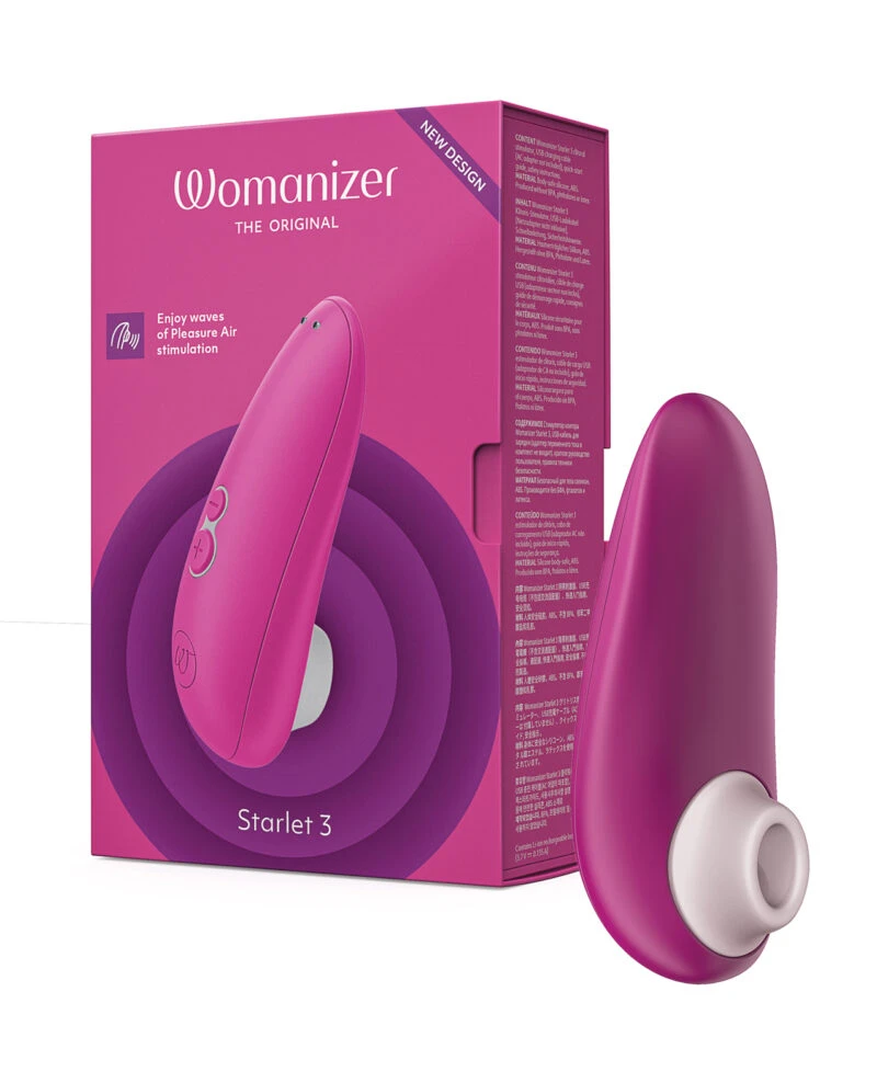 ויברטור Womanizer Starlet דור 3 צבע ורוד